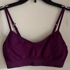 Athleta Rich Purple convertible Bralette (no pads)
